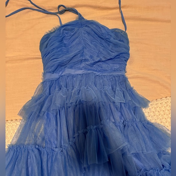 Bloomingdale’s tulle full length dress - Picture 3 of 3